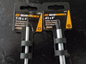 Gear Wrench Torx Screw Drivers T-15...