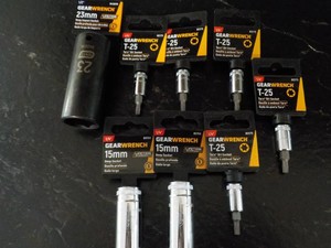 Gear Wrench Torx Bit Sockets and De...