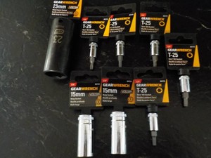 Gear Wrench Torx Bit Sockets and De...