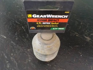 Gear Wrench 49 MM Impact 6 pct Metr...