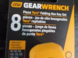 Gear Wrench 8 pc Torx Folding Hex K...