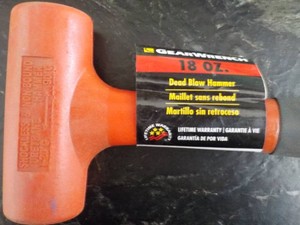 Gear Wrench 18 oz Dead Blow Hammer...