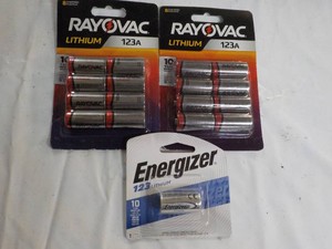 Lithium 123A Batteries...