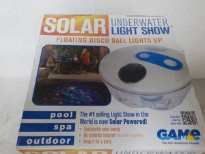 Solar Underwater Light Show...
