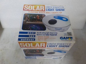 Solar Underwater Light Show...