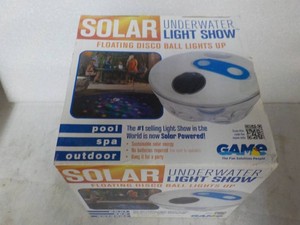 Solar Underwater Light Show...