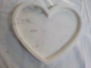 Marble Heart Tray 8...