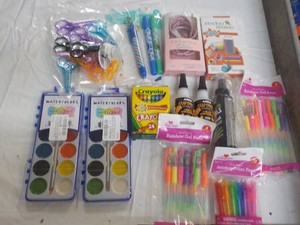 Crafting Supplies and Crayons...