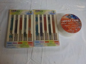 2 Lifelines Scented Lava Pens and 2...
