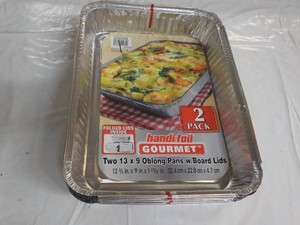 8 Handi-foil 13 xx 9 Oblong Pans- ...