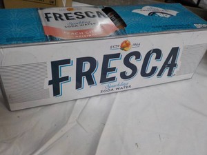 12 pack Fresca Peach Citrus Soda Wa...