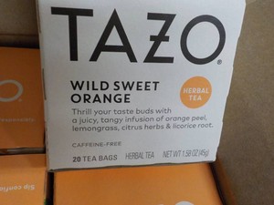 120 Tazo Wild Sweet Orange Herbal T...