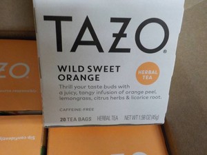 120 Tazo Wild Sweet Orange Herbal T...