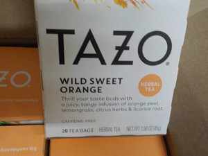 120 Tazo Wild Sweet Orange Herbal T...