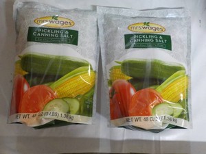 2 bags Mrs. Wages 3 lb. each Pickli...