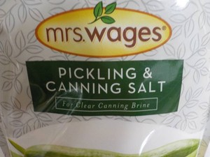 2 bags Mrs. Wages 3 lb. each Pickli...
