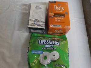 Lifesavers, Peets Coffee and Herbal...