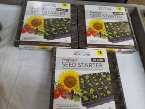 3 Prefilled Seed Starter Cells- 36 ...