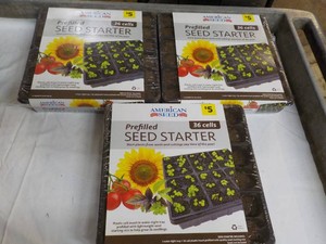 3 Prefilled Seed Starter Cells- 36 ...