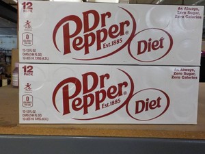 2 Diet Pepper 12 packs...