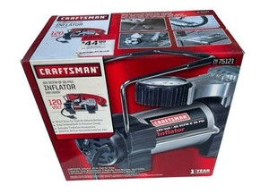 Craftsman 120-Volt Portable Inflator (Model #75121) 30 PSI in Nice Condition