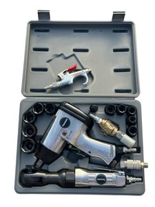 Powermate 12 in. Air Impact Wrench and 38 in. Ratchet Wrench Combo