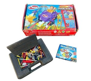 Kinex Rippin Rocket Roller Coaster, Magnetix and More