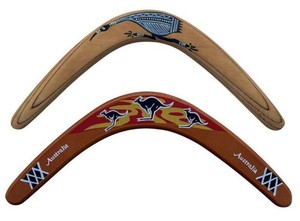 Australian Wooden Returning Boomerangs