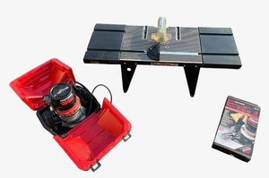 Craftsman Router (Model 315.175040), Craftsman Router Table (Model 925444), and Craftsman Multi-Purpose Router Guide Kit (Model 925179) - All in Good Working Condition