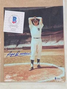 BECKET AUTHENTICATED 8X10 AUTOGRAPHED PHOTO RYAN DUREN