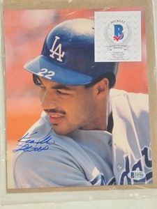 BECKETT AUTHENTICATED 8X10 AUTOGRAPHED PHOTO FRANKLIN STUBBS