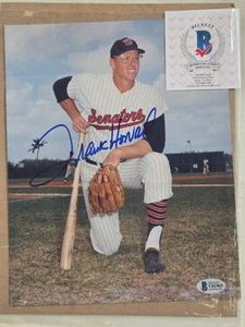 BECKETT AUTHENTICATED 8X10 AUTOGRAPHED PHOTO FRANK HOWARD