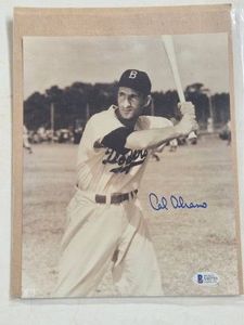 BECKETT AUTHENTICATED 8X10 AUTOGRAPHED PHOTO CAL ABRAMS
