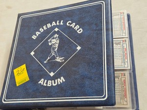 SPORTS CARD ALBUMS WITH CARDS