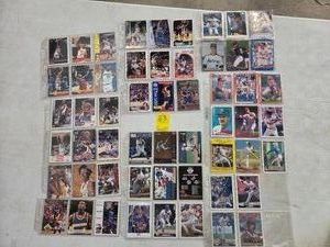 55 MIXED SPORT CARDS IN ALBUM SLEEVES