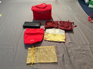 Chanel Makeup and Jewelry Bag with additional Makeup and Jewelry Bags
