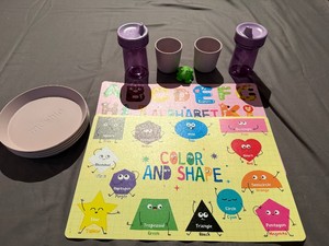 Toddler Tableware - Plates, Cups, Sippy Cups, Placemats and Pet Frog