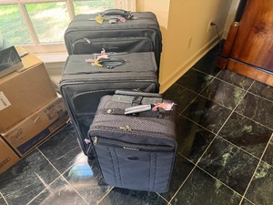 Rolling Luggage - Small Samsonite, Medium Tumi and Large Dakota