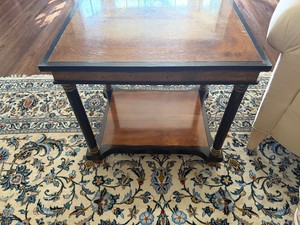 Wood End Table (Matches Lot 2) 25 14 x 20 14 x 24 Tall