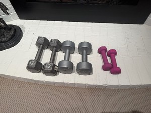 Dumbell Set - 3Lb, 5LB, 12LB