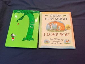 Two Popular Childrens Books The Giving Tree and Guess How Much I Love You