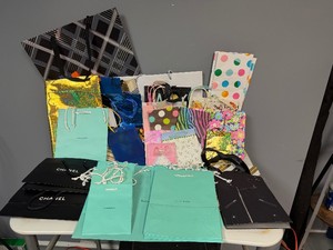 50 Multi Occasion Gift Bags Various Sizes