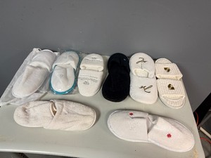 Eight Pair Hotel Slippers - Elite Destinations