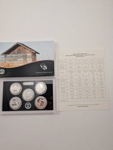 2015 United States Mint America the Beautiful Quarters 90% Silver Proof Set
