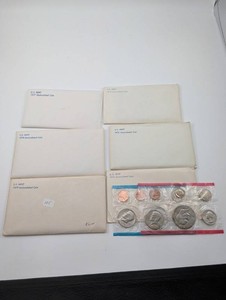 U.S. Mint Uncirculated Coin Set 1974 to 1979 Mixed Lot