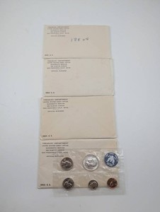 1965 40% Silver U.S. Coin Sets (Lot of 4)