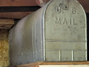 Huge Vintage U.S. Mail Wall-Mount Mailbox