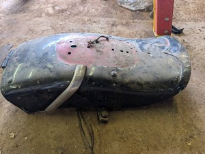 Vintage Motorcylce Fender