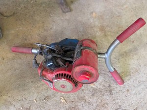 Vintage Gas Powered Post Driver