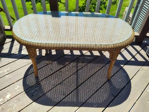 Outdoor Oval Coffee Table